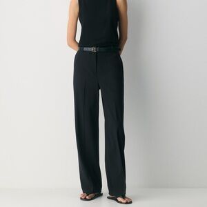 Aritzia Babaton Agency Pant Wool/Cashmere Blend Wide-Leg Trouser